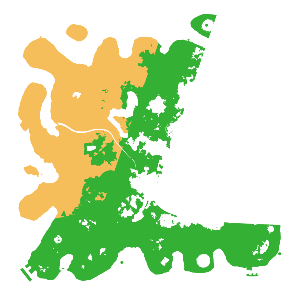 Biome Rust Map: Procedural Map, Size: 4000, Seed: 123123