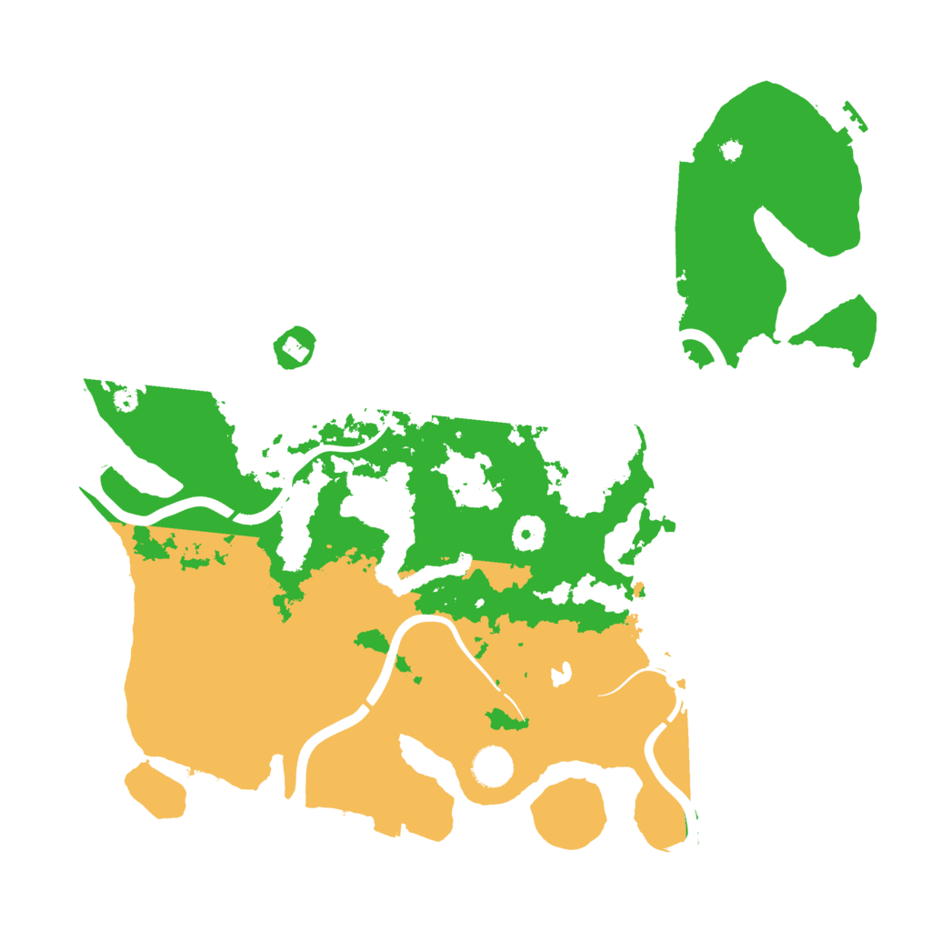 Biome Rust Map: Procedural Map, Size: 4000, Seed: 596510
