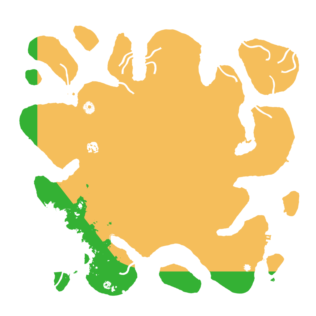 Biome Rust Map: Procedural Map, Size: 4000, Seed: 232794107