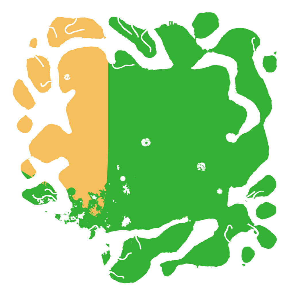 Biome Rust Map: Procedural Map, Size: 5000, Seed: 316109222