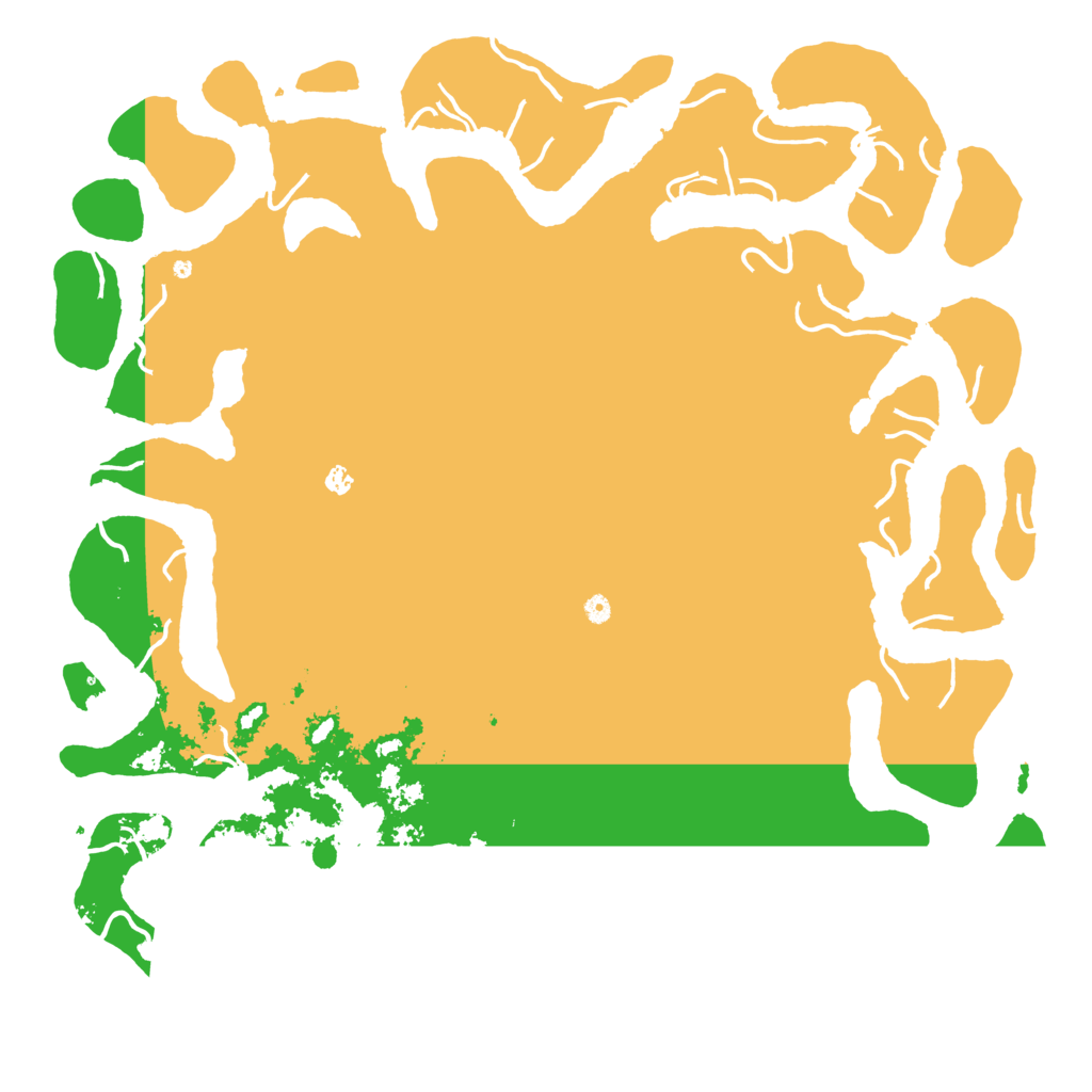 Biome Rust Map: Procedural Map, Size: 6000, Seed: 72187700