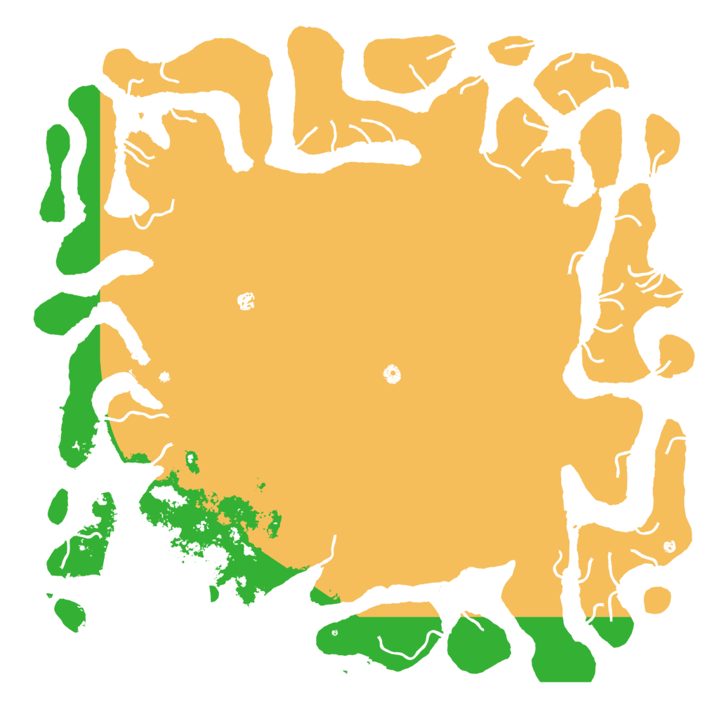 Biome Rust Map: Procedural Map, Size: 6000, Seed: 1820276746