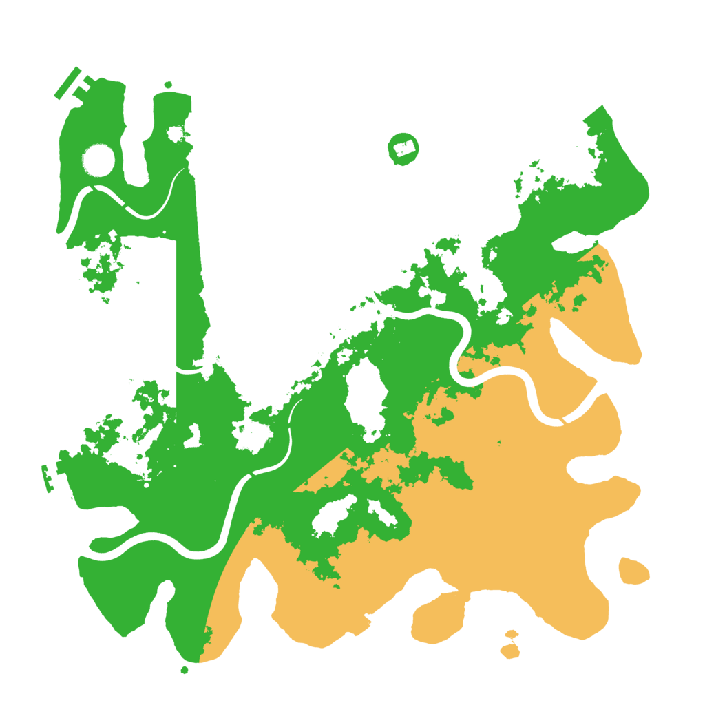 Biome Rust Map: Procedural Map, Size: 3850, Seed: 1158887330