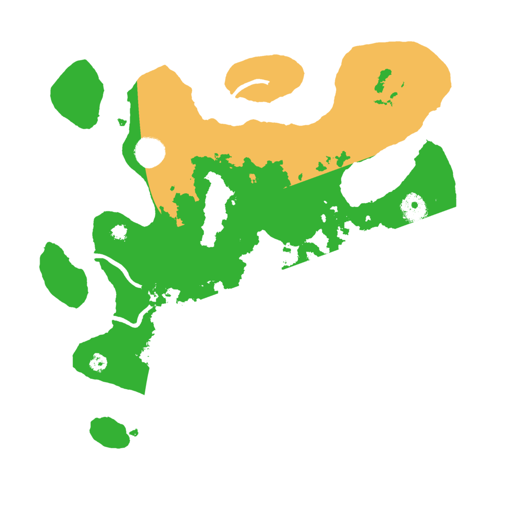 Biome Rust Map: Procedural Map, Size: 3000, Seed: 1853484557