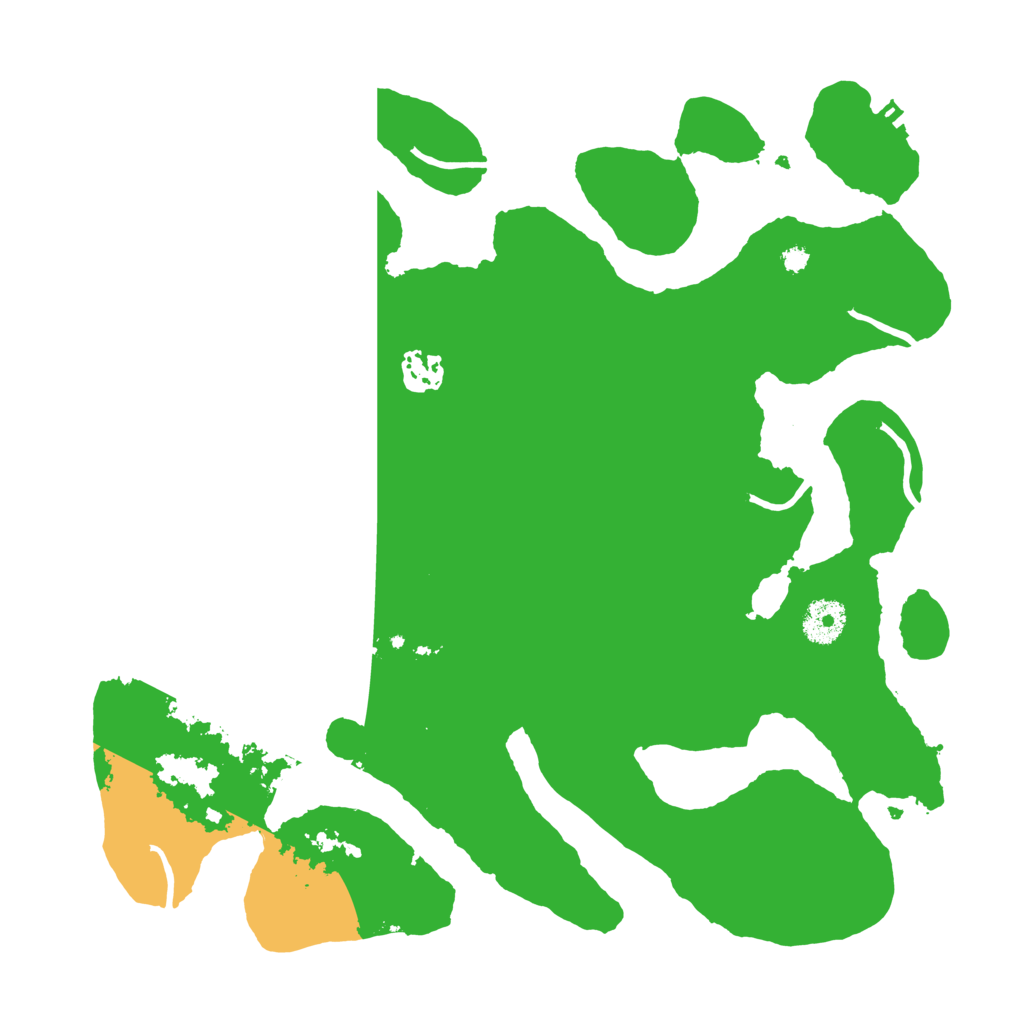 Biome Rust Map: Procedural Map, Size: 3500, Seed: 1331878350