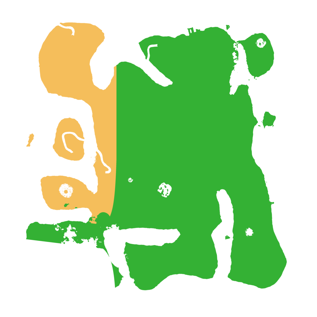 Biome Rust Map: Procedural Map, Size: 3500, Seed: 1113883401