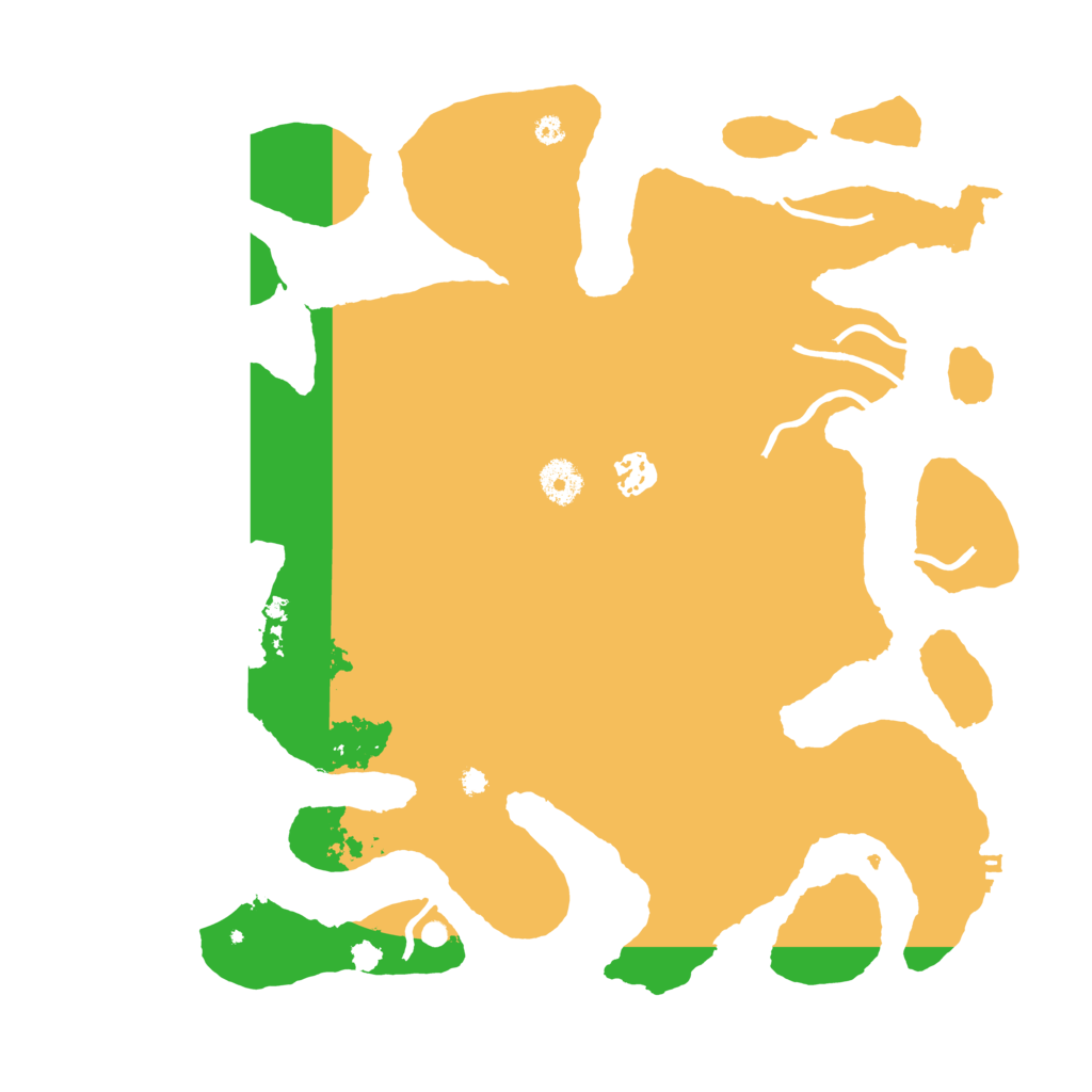 Biome Rust Map: Procedural Map, Size: 3800, Seed: 245896379