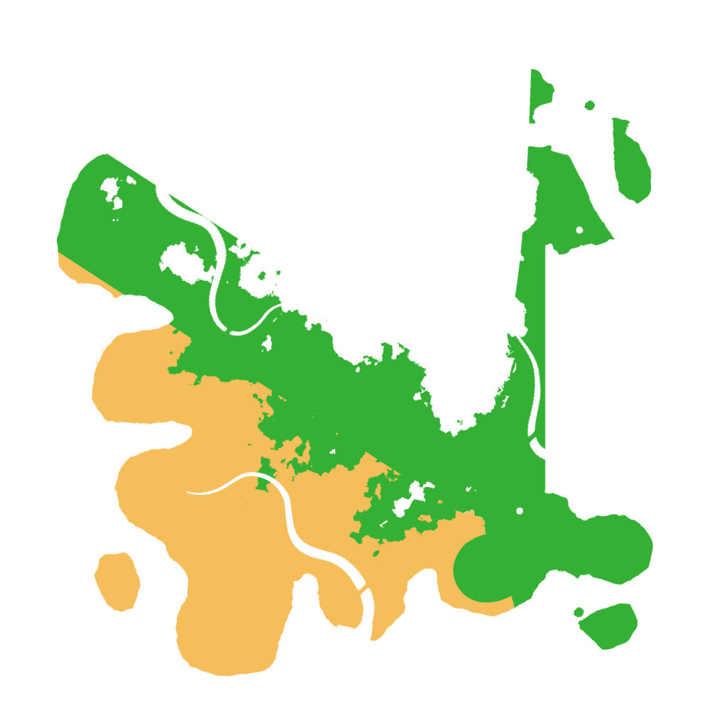 Biome Rust Map: Procedural Map, Size: 3000, Seed: 1347663955