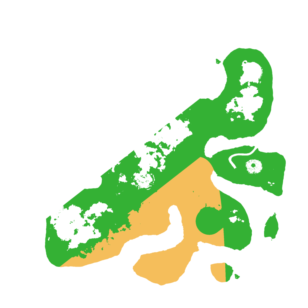 Biome Rust Map: Procedural Map, Size: 3000, Seed: 143261873