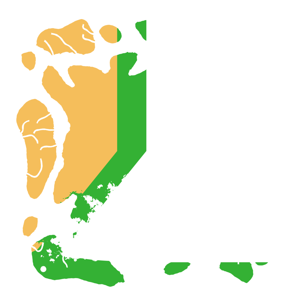 Biome Rust Map: Procedural Map, Size: 4500, Seed: 2013591511