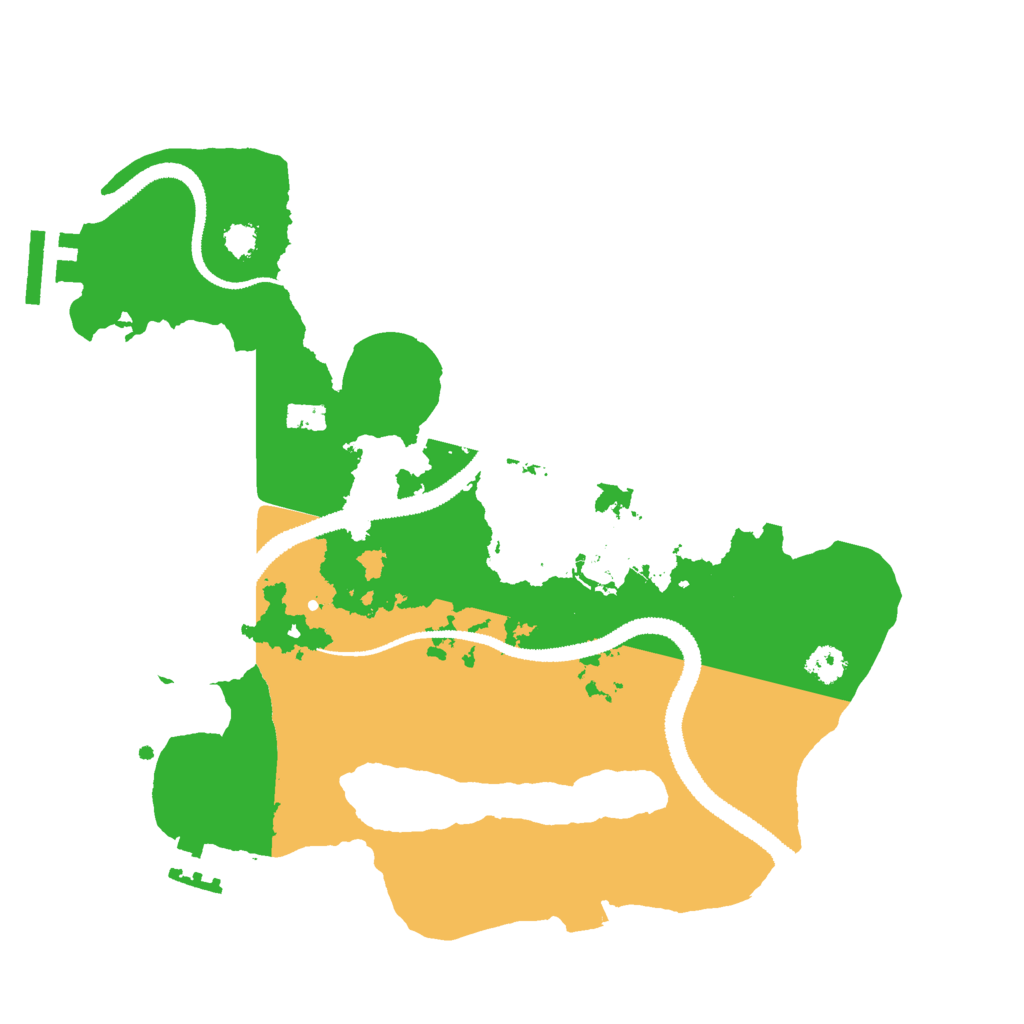 Biome Rust Map: Procedural Map, Size: 2800, Seed: 498