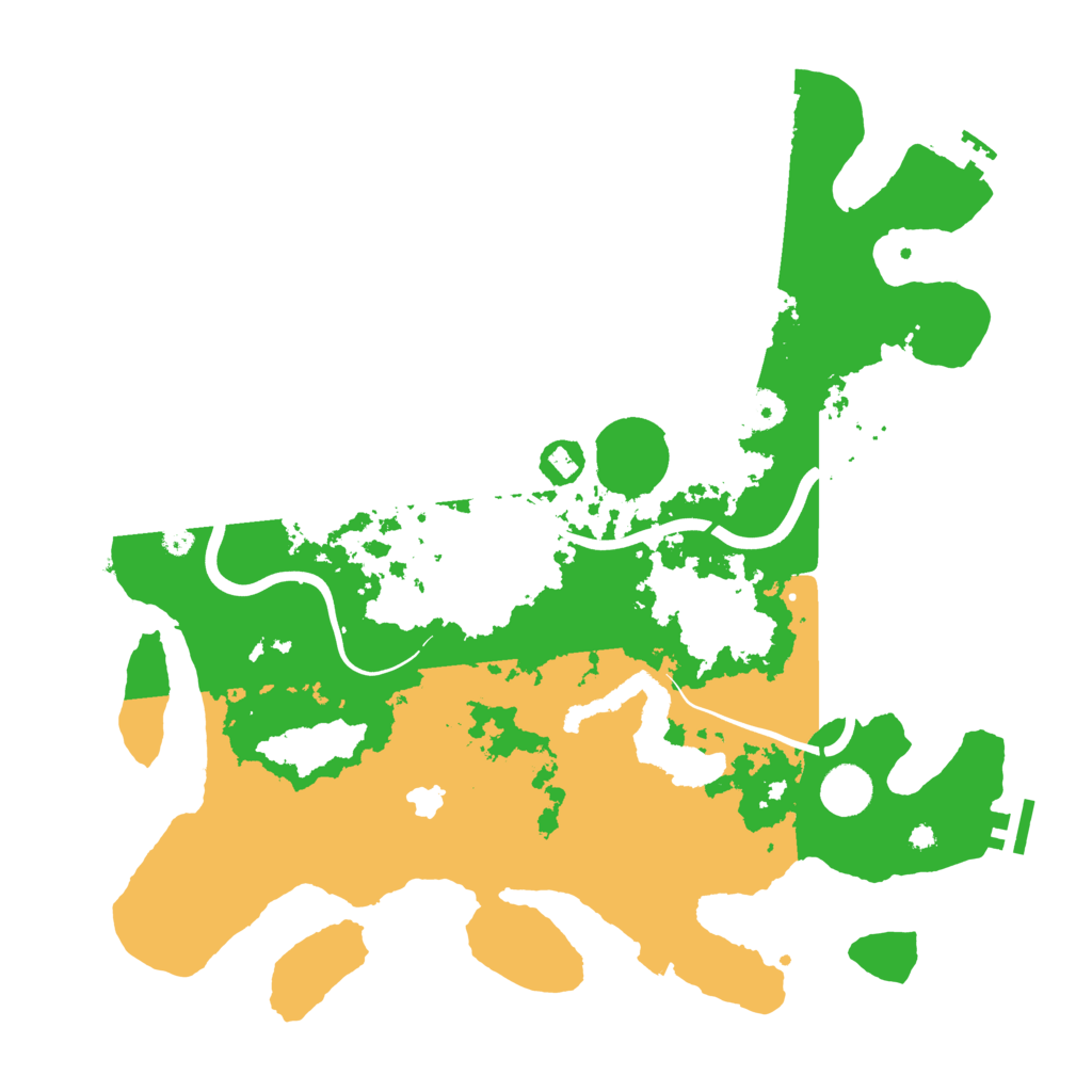 Biome Rust Map: Procedural Map, Size: 4000, Seed: 5456484