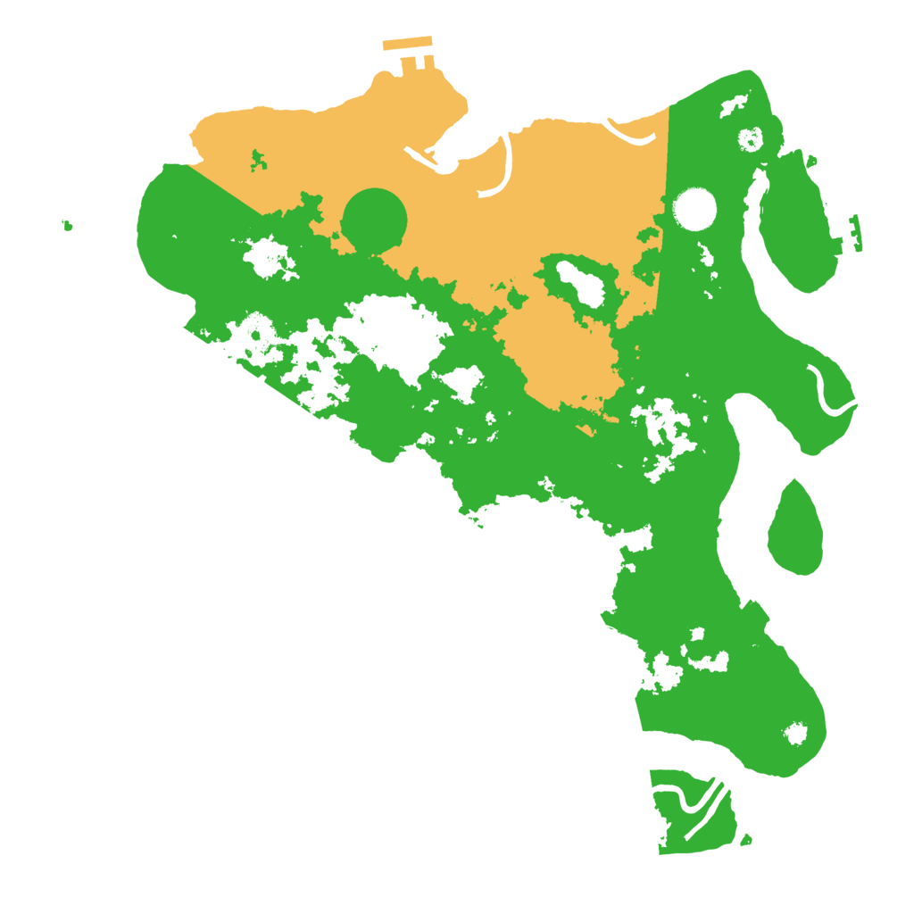 Biome Rust Map: Procedural Map, Size: 3750, Seed: 860030