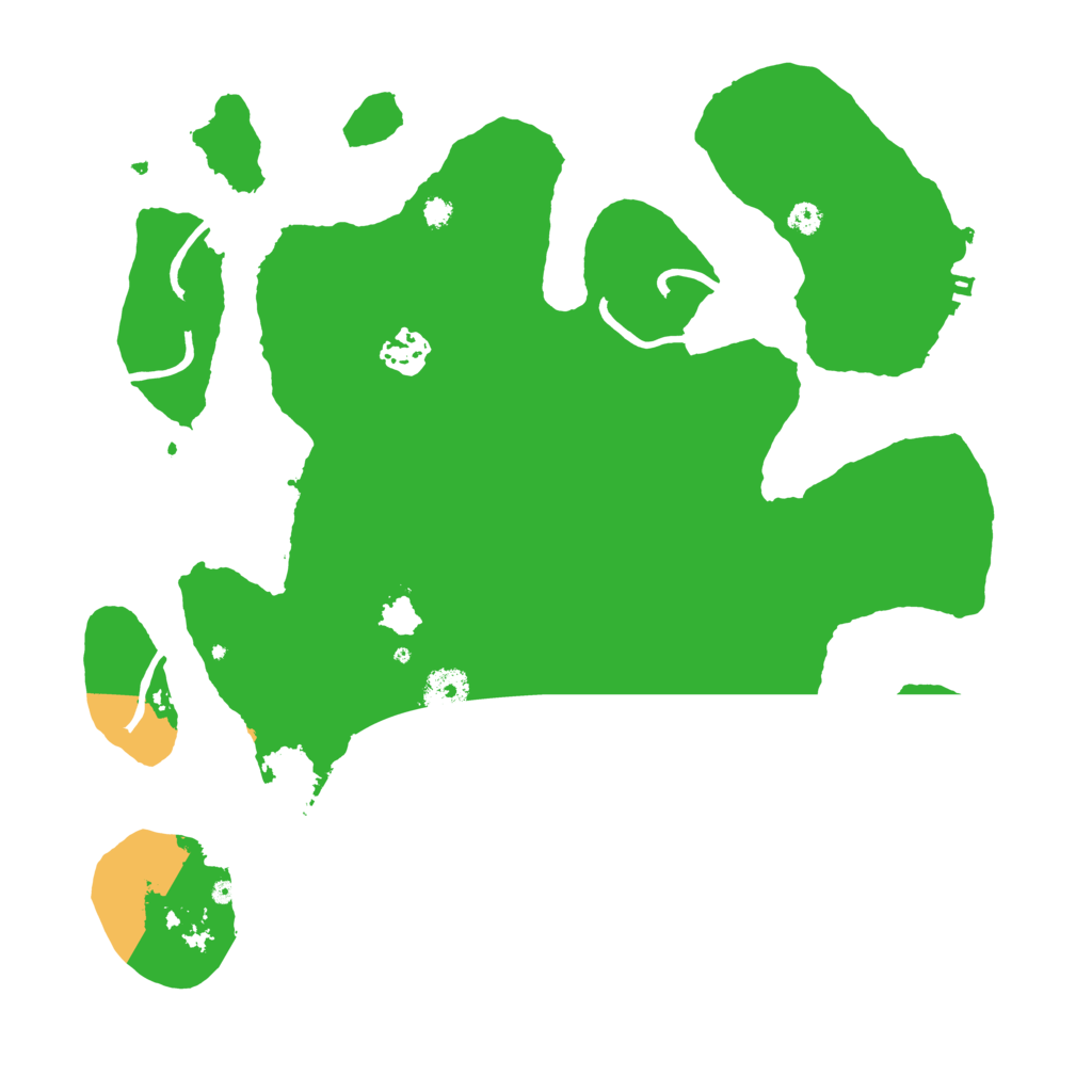 Biome Rust Map: Procedural Map, Size: 3500, Seed: 1544207427