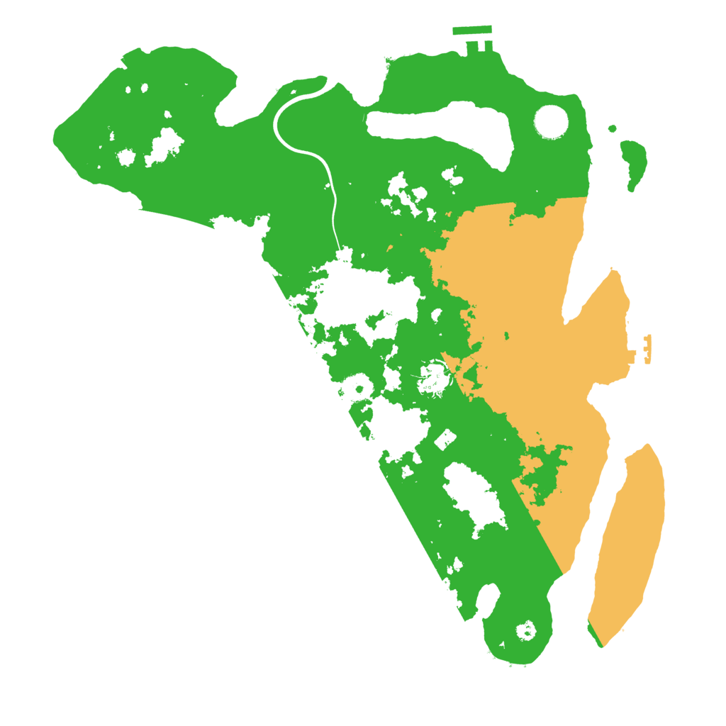 Biome Rust Map: Procedural Map, Size: 3750, Seed: 428794