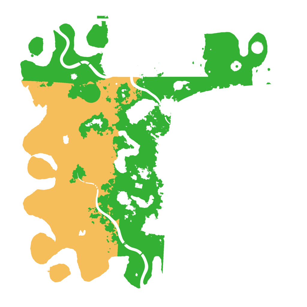 Biome Rust Map: Procedural Map, Size: 4500, Seed: 2239341