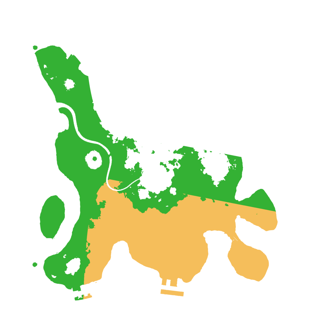 Biome Rust Map: Procedural Map, Size: 2750, Seed: 346345