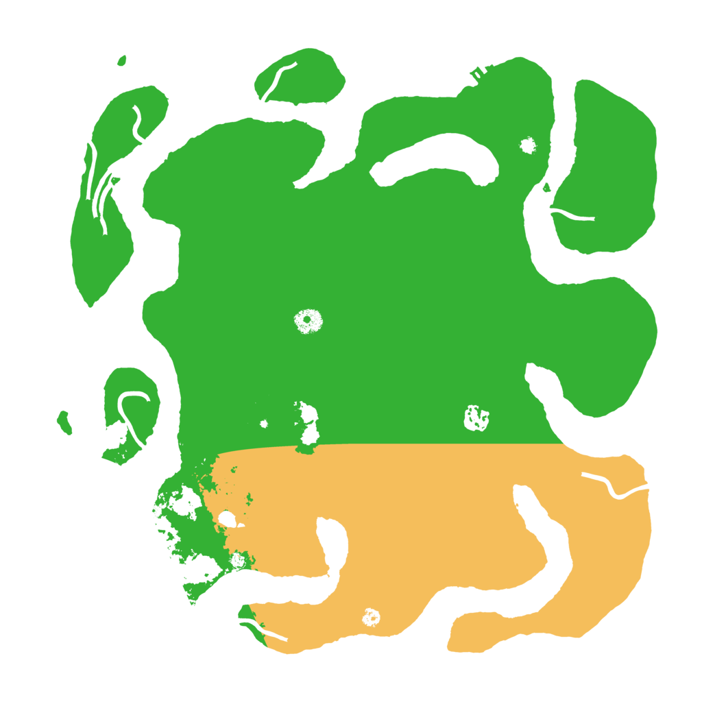 Biome Rust Map: Procedural Map, Size: 4000, Seed: 315776