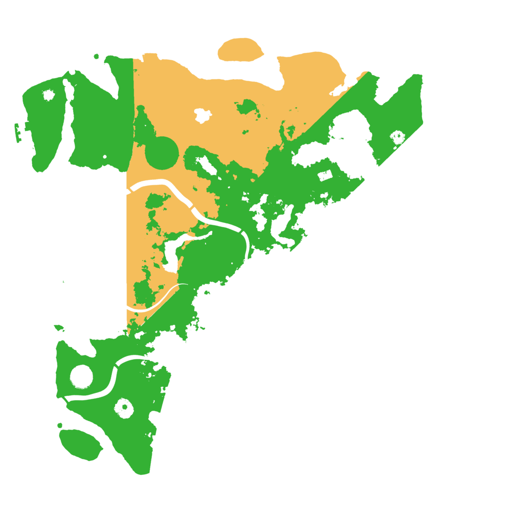 Biome Rust Map: Procedural Map, Size: 4000, Seed: 374594321