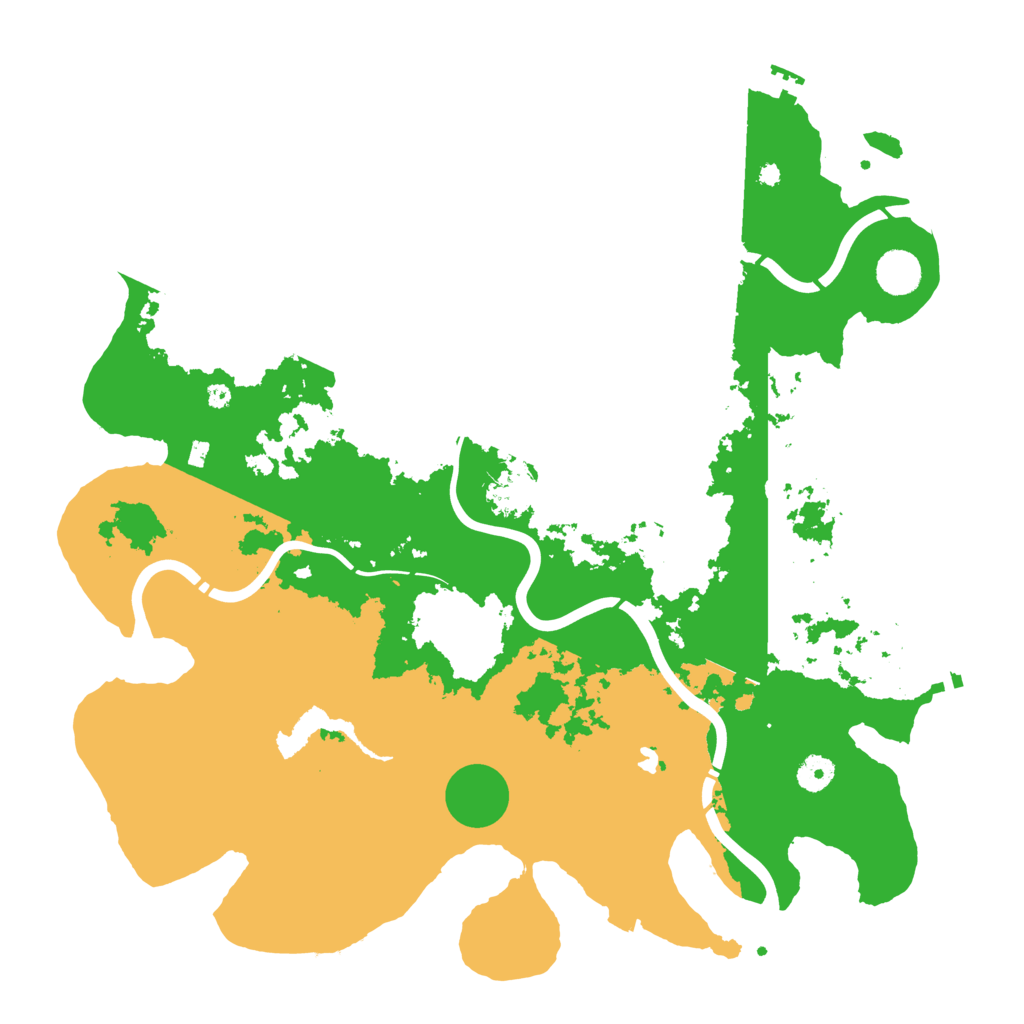 Biome Rust Map: Procedural Map, Size: 4250, Seed: 345349200