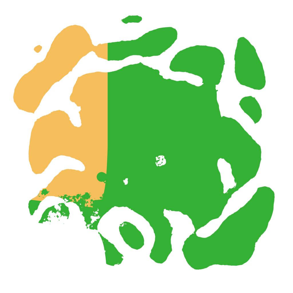 Biome Rust Map: Barren, Size: 4000, Seed: 3038