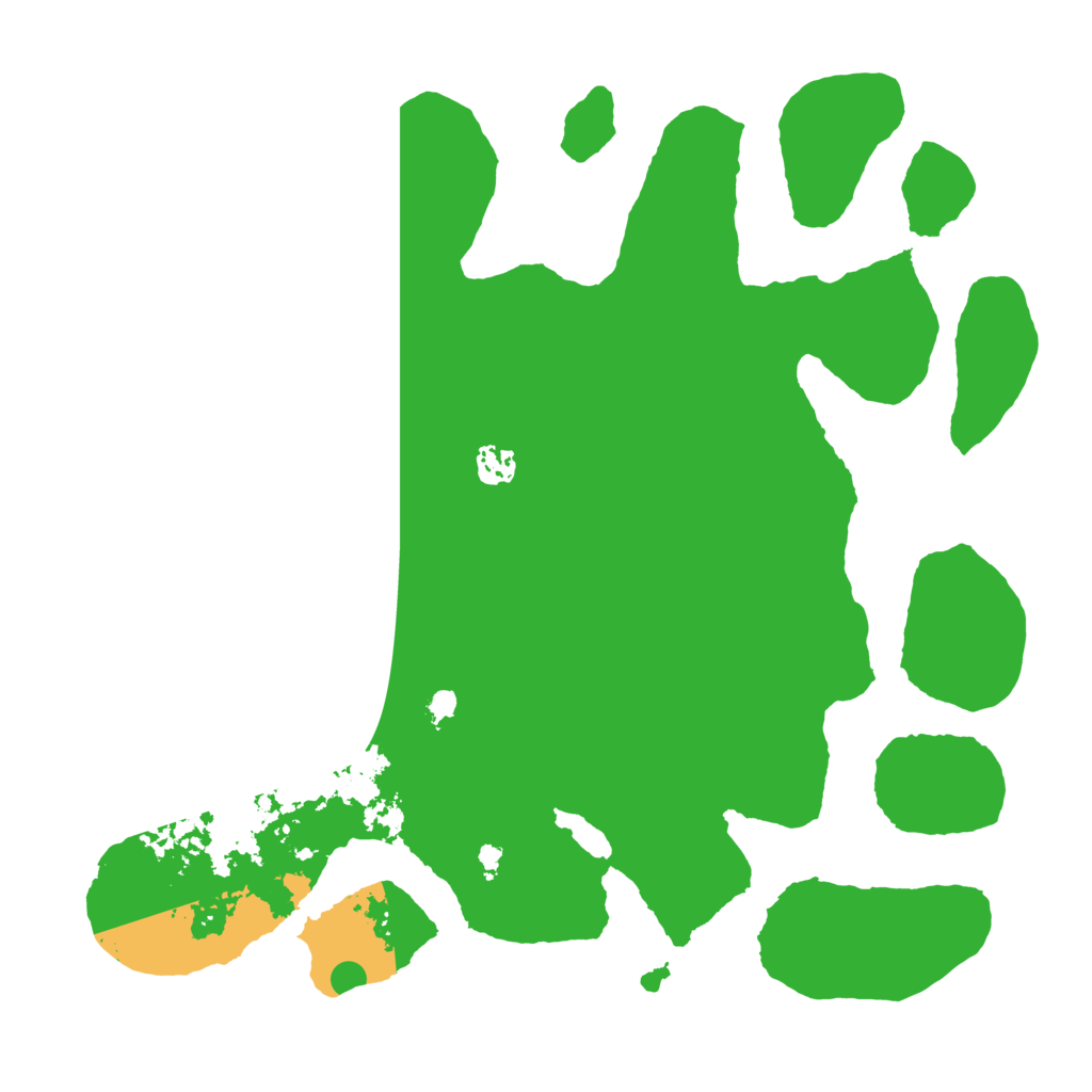 Biome Rust Map: Barren, Size: 4000, Seed: 1039