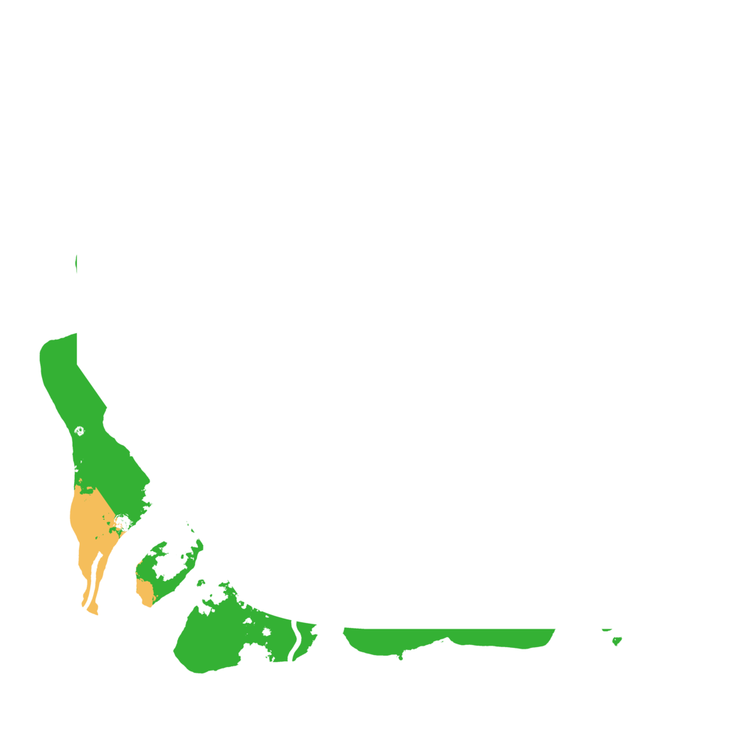 Biome Rust Map: Procedural Map, Size: 3900, Seed: 542634