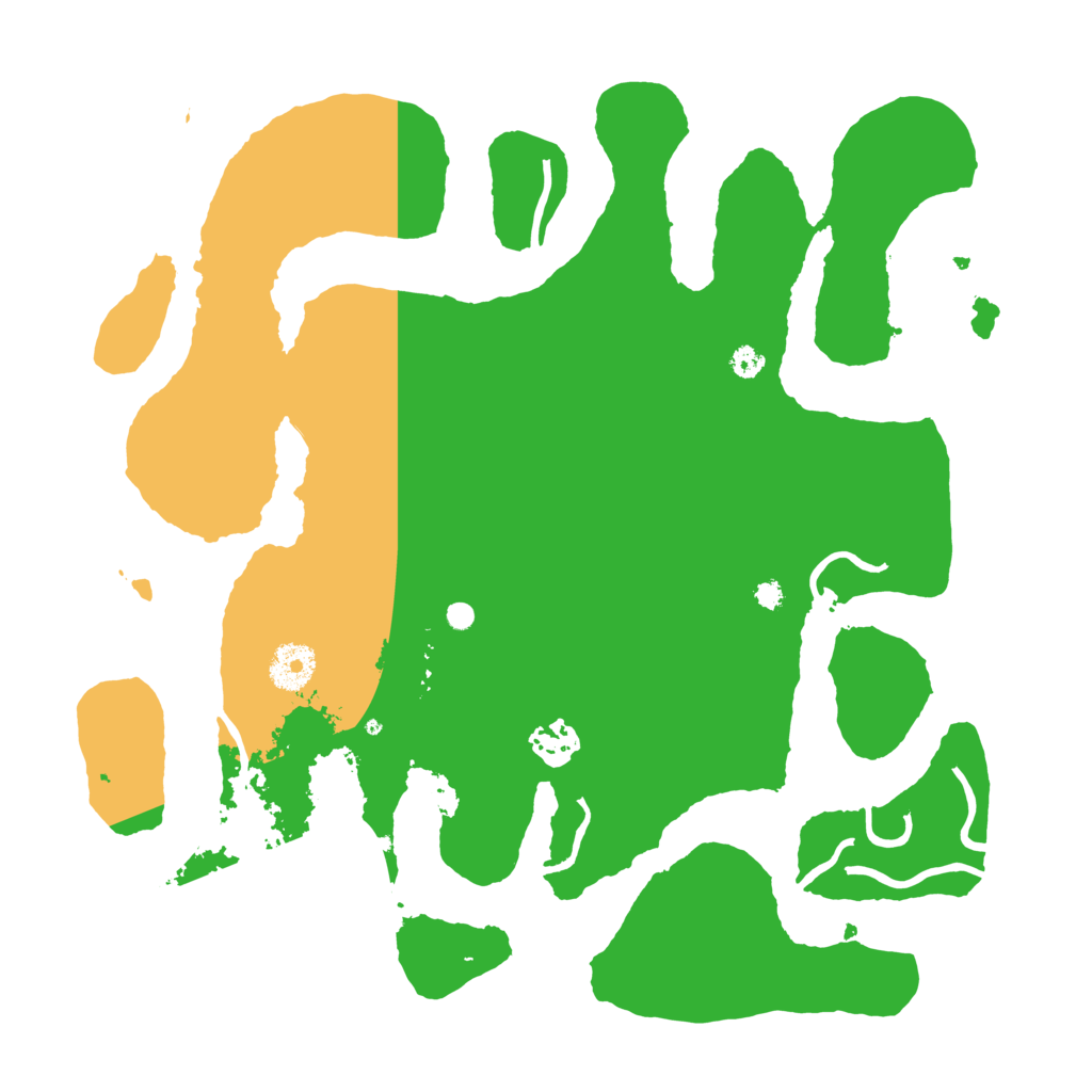 Biome Rust Map: Procedural Map, Size: 3500, Seed: 673875667