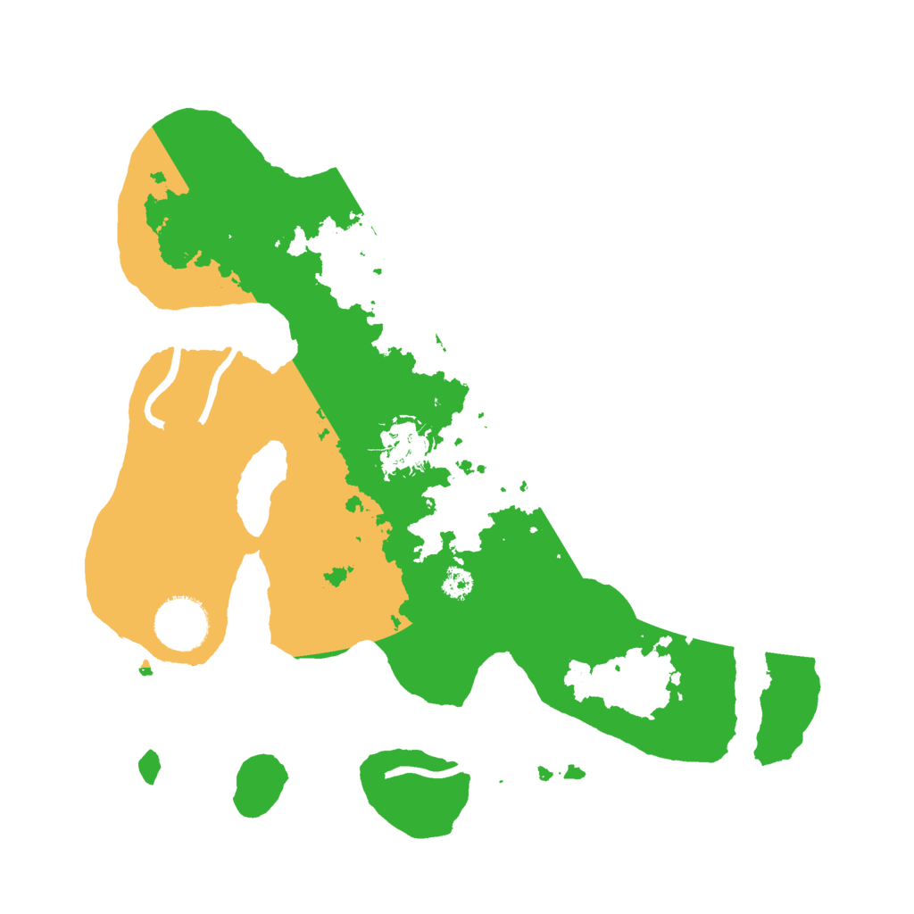 Biome Rust Map: Procedural Map, Size: 3000, Seed: 1028969849