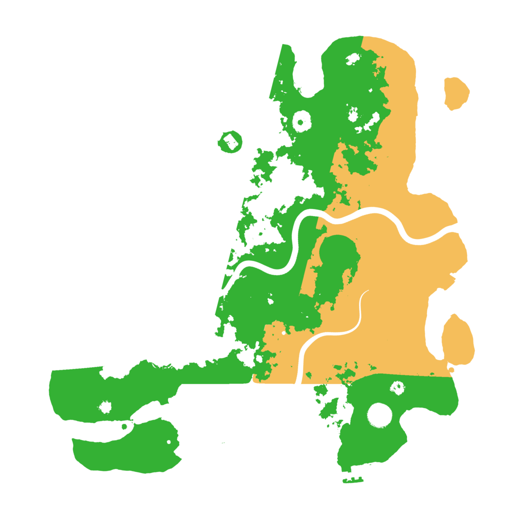 Biome Rust Map: Procedural Map, Size: 3750, Seed: 143346298
