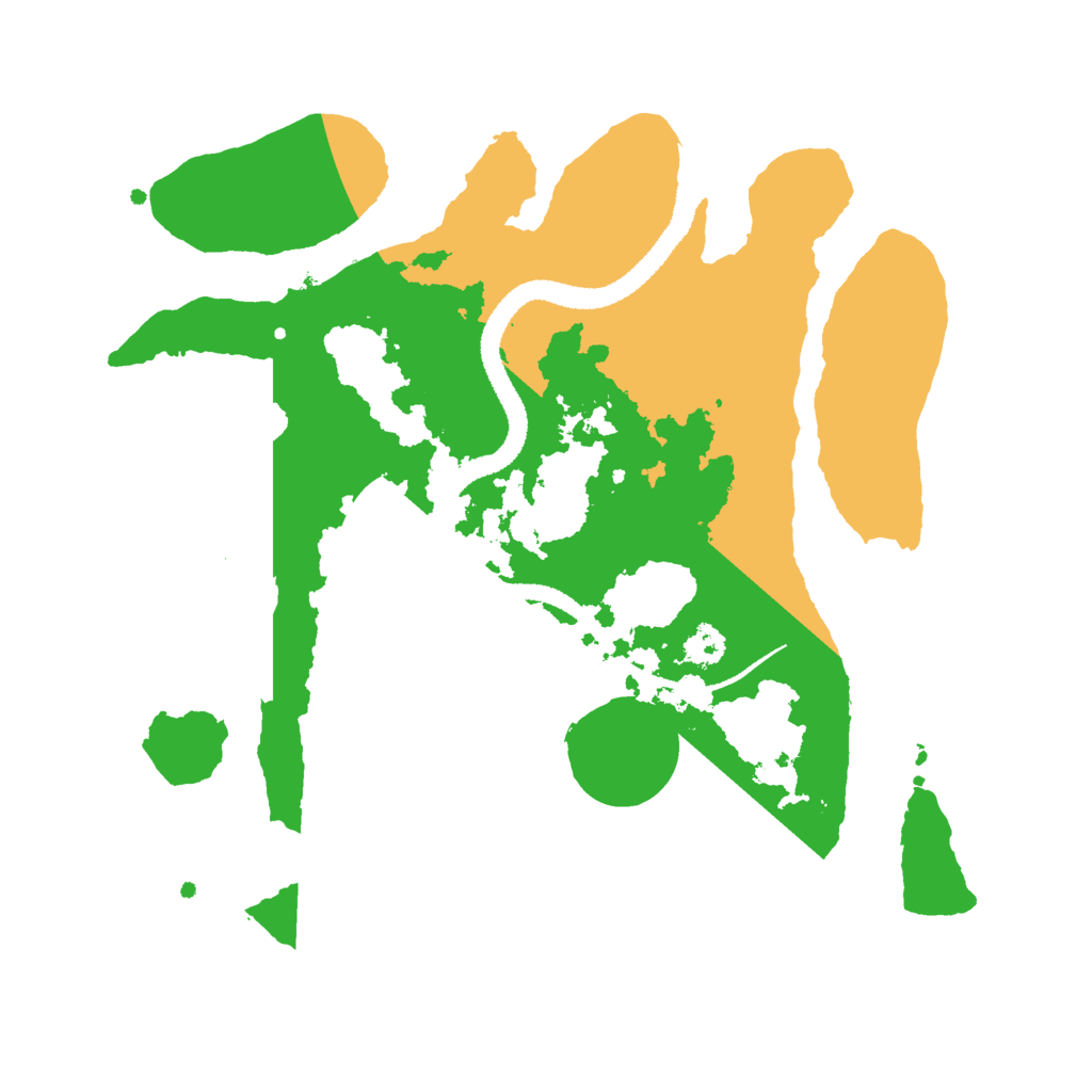 Biome Rust Map: Procedural Map, Size: 2750, Seed: 384675873