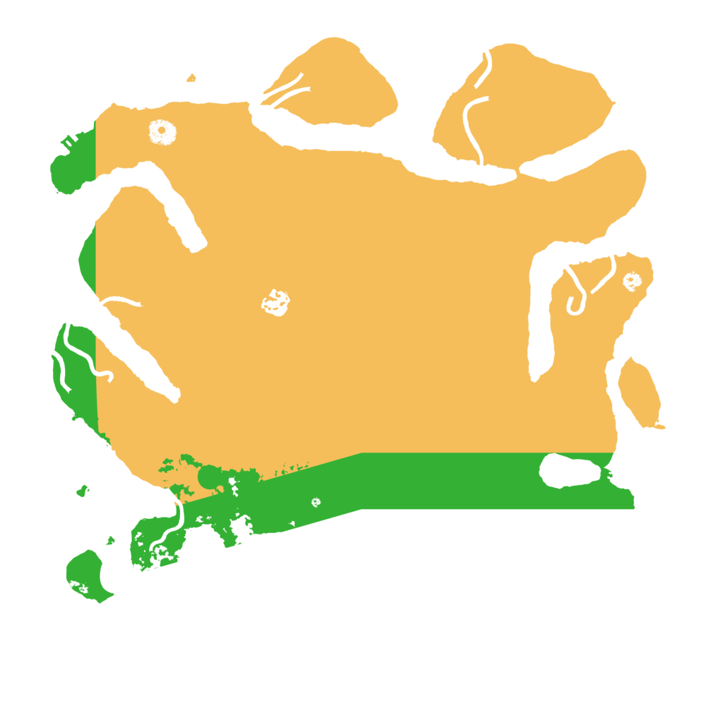 Biome Rust Map: Procedural Map, Size: 4050, Seed: 2008827188