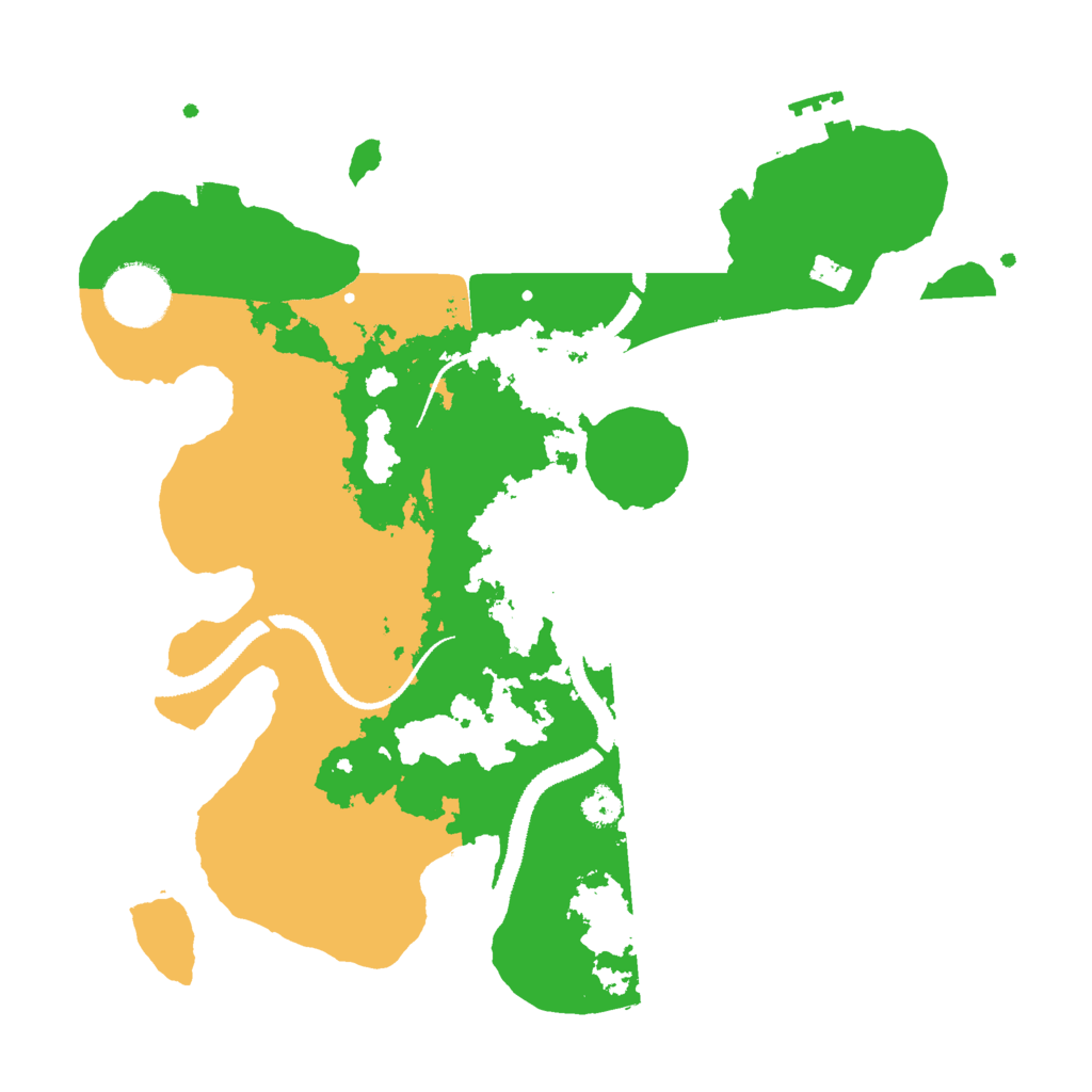 Biome Rust Map: Procedural Map, Size: 3000, Seed: 4512