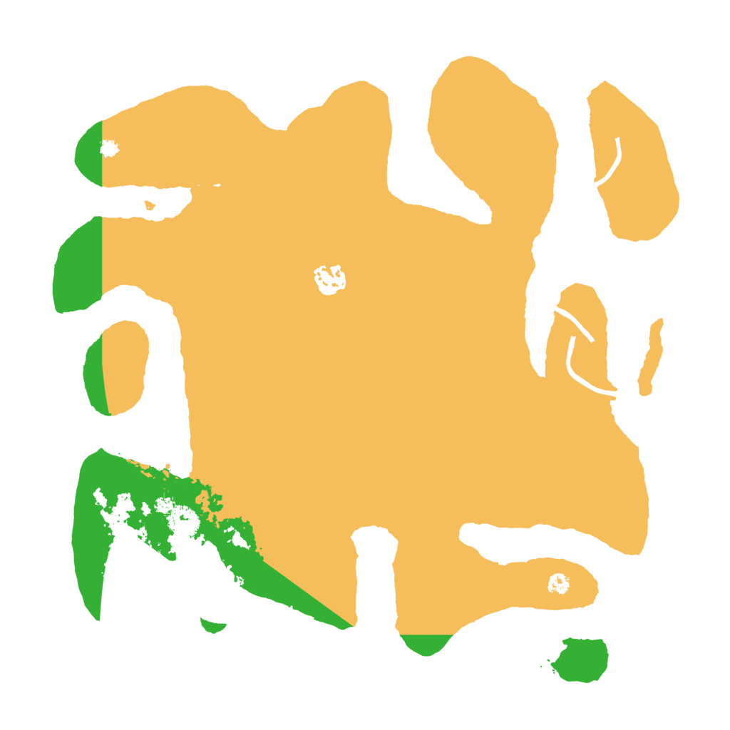 Biome Rust Map: Procedural Map, Size: 3500, Seed: 1039404404