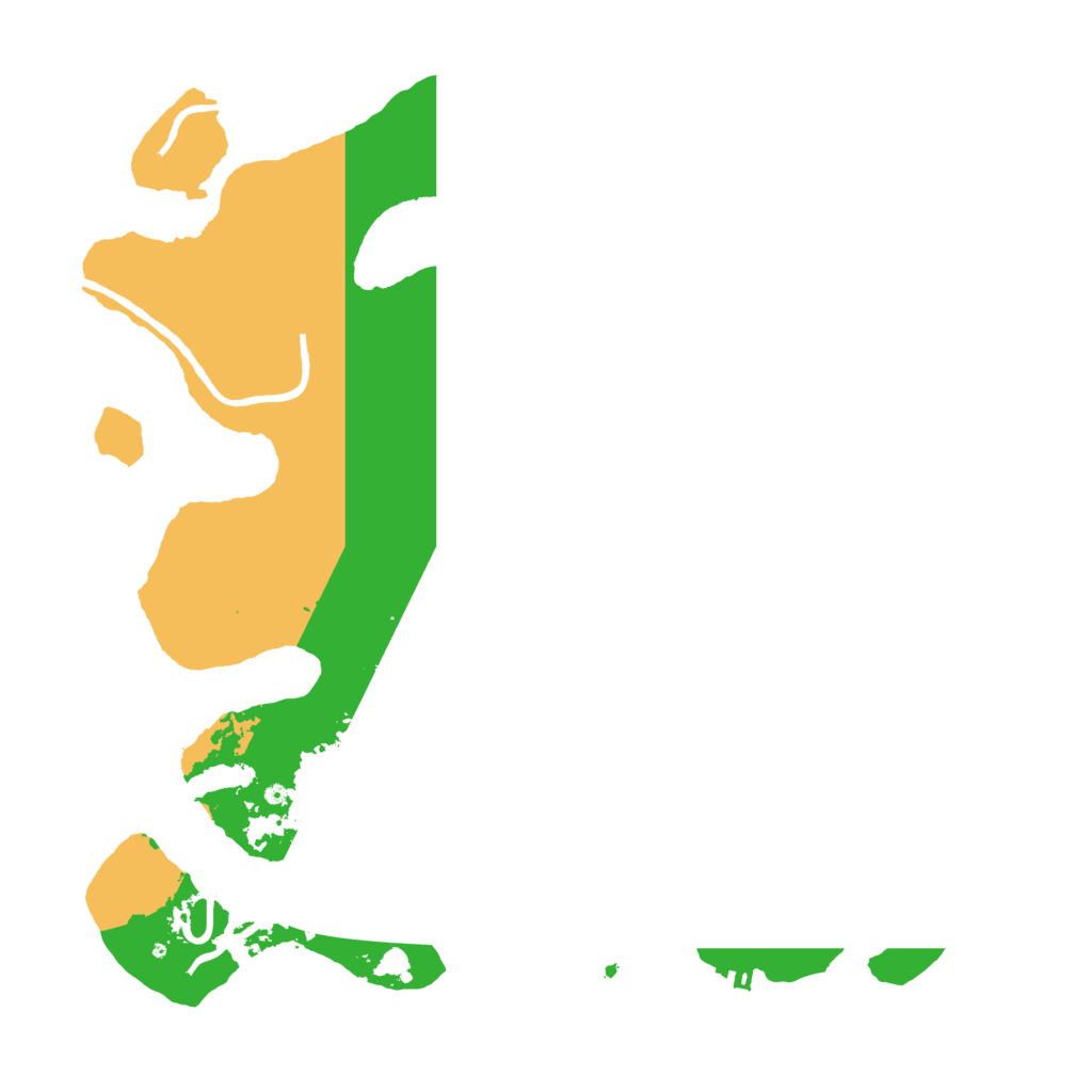 Biome Rust Map: Procedural Map, Size: 3800, Seed: 838508