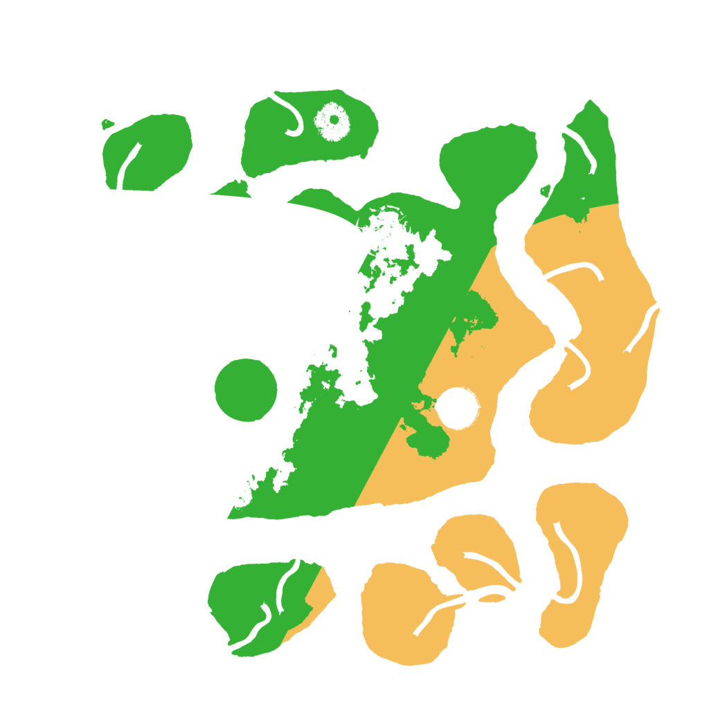 Biome Rust Map: Procedural Map, Size: 3000, Seed: 484548640