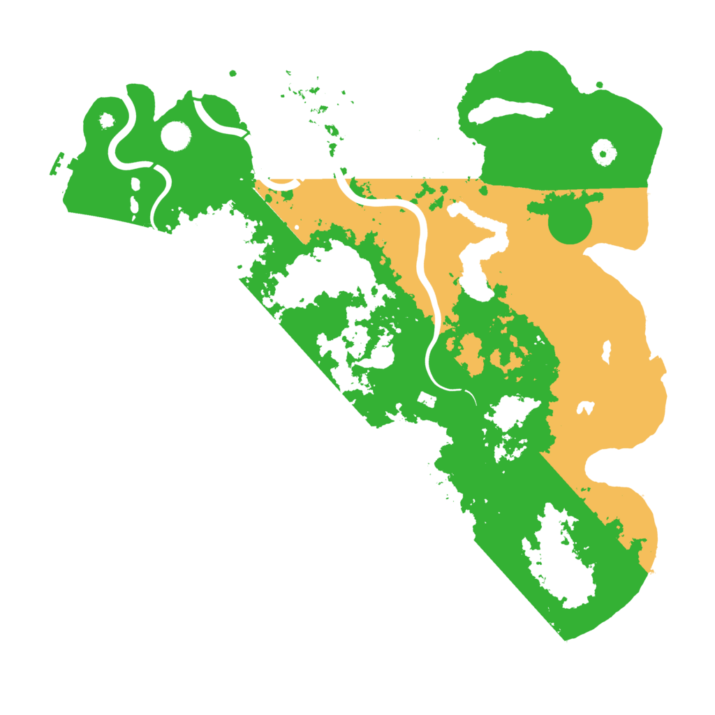 Biome Rust Map: Procedural Map, Size: 4300, Seed: 123888124