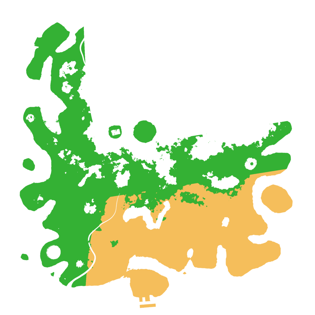 Biome Rust Map: Procedural Map, Size: 4000, Seed: 875572060