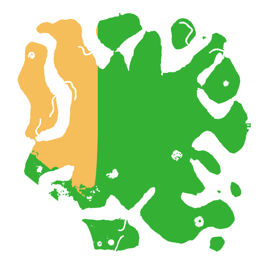 Biome Rust Map: Procedural Map, Size: 3950, Seed: 1329416841