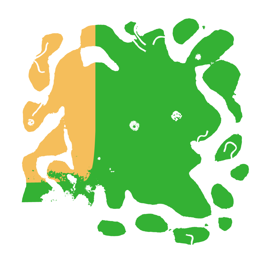 Biome Rust Map: Procedural Map, Size: 4000, Seed: 41558