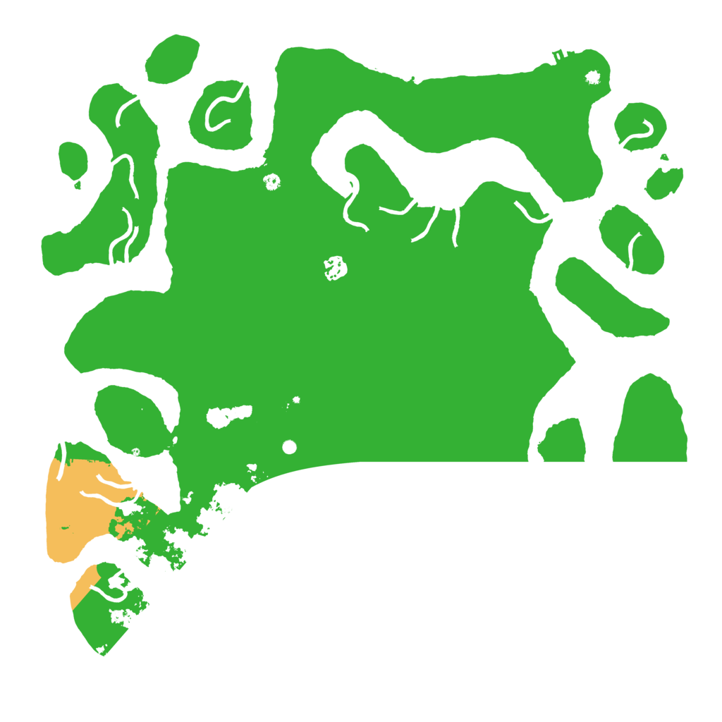 Biome Rust Map: Procedural Map, Size: 4500, Seed: 23712616