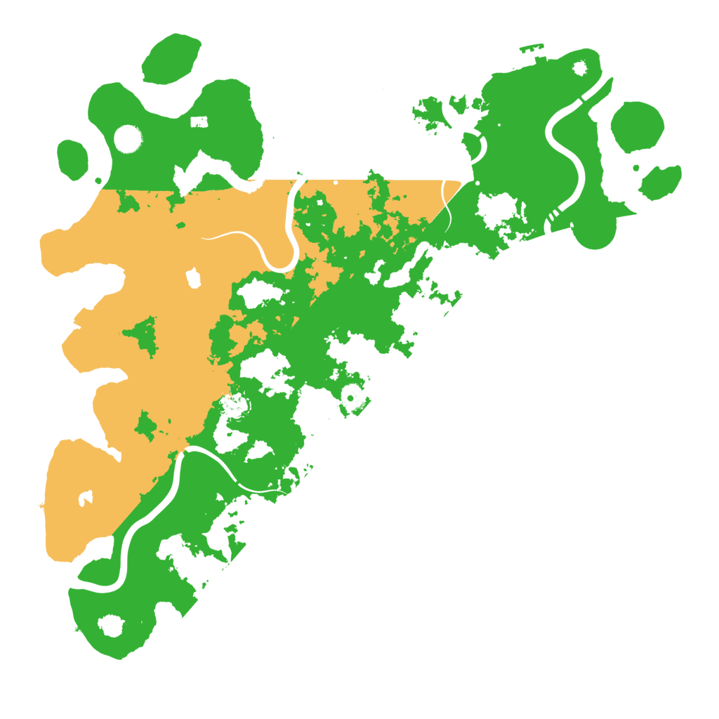 Biome Rust Map: Procedural Map, Size: 4500, Seed: 23712616