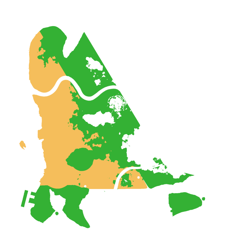 Biome Rust Map: Procedural Map, Size: 3000, Seed: 1856451429