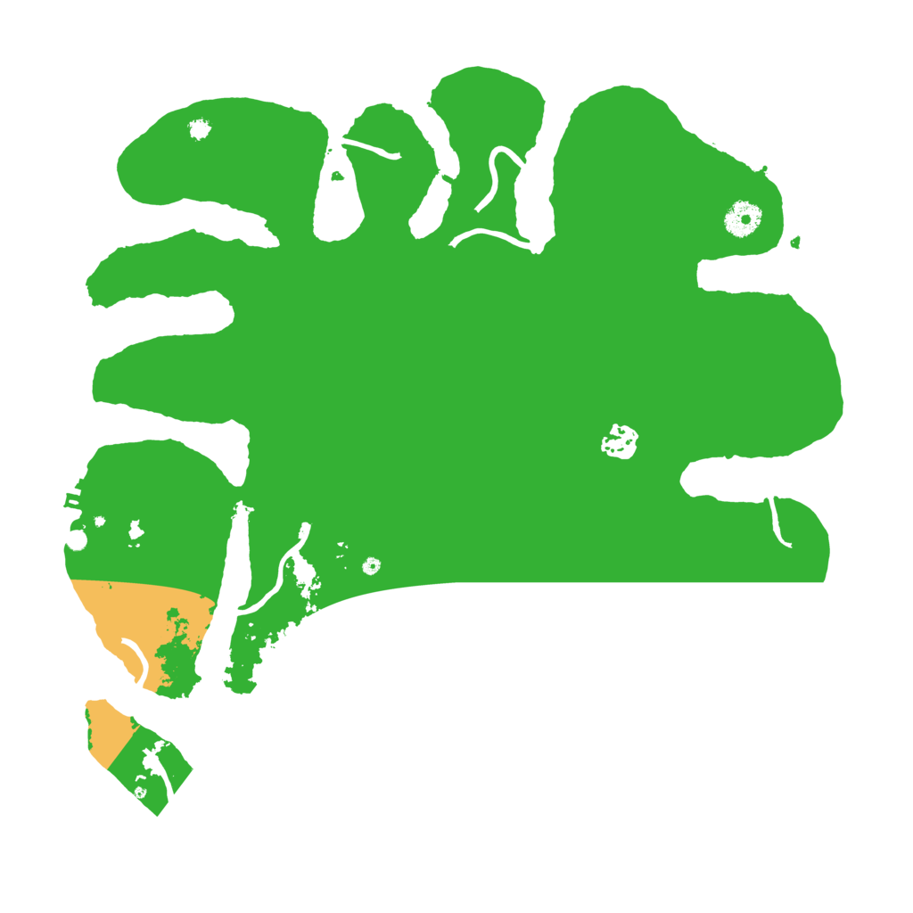 Biome Rust Map: Procedural Map, Size: 3850, Seed: 1022245754