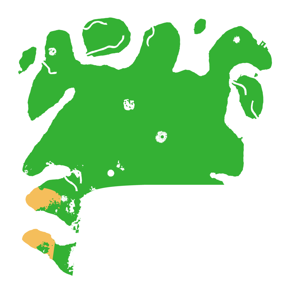 Biome Rust Map: Procedural Map, Size: 3800, Seed: 1073