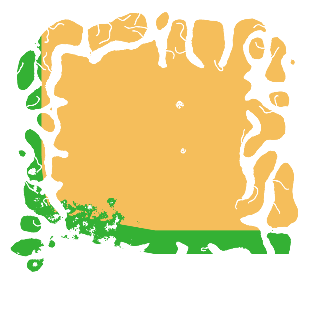 Biome Rust Map: Procedural Map, Size: 6000, Seed: 207295035