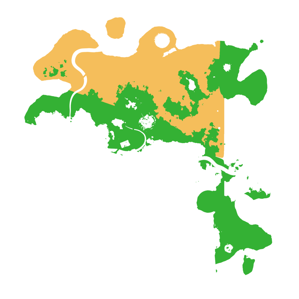 Biome Rust Map: Procedural Map, Size: 3551, Seed: 5878155