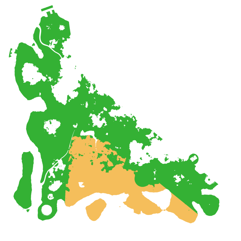 Biome Rust Map: Procedural Map, Size: 4000, Seed: 122008022