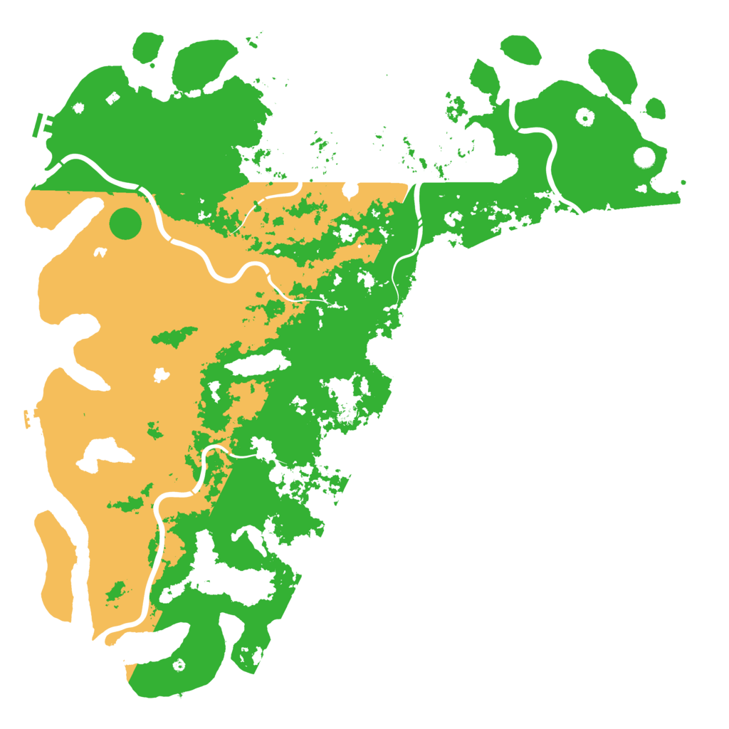 Biome Rust Map: Procedural Map, Size: 5999, Seed: 10