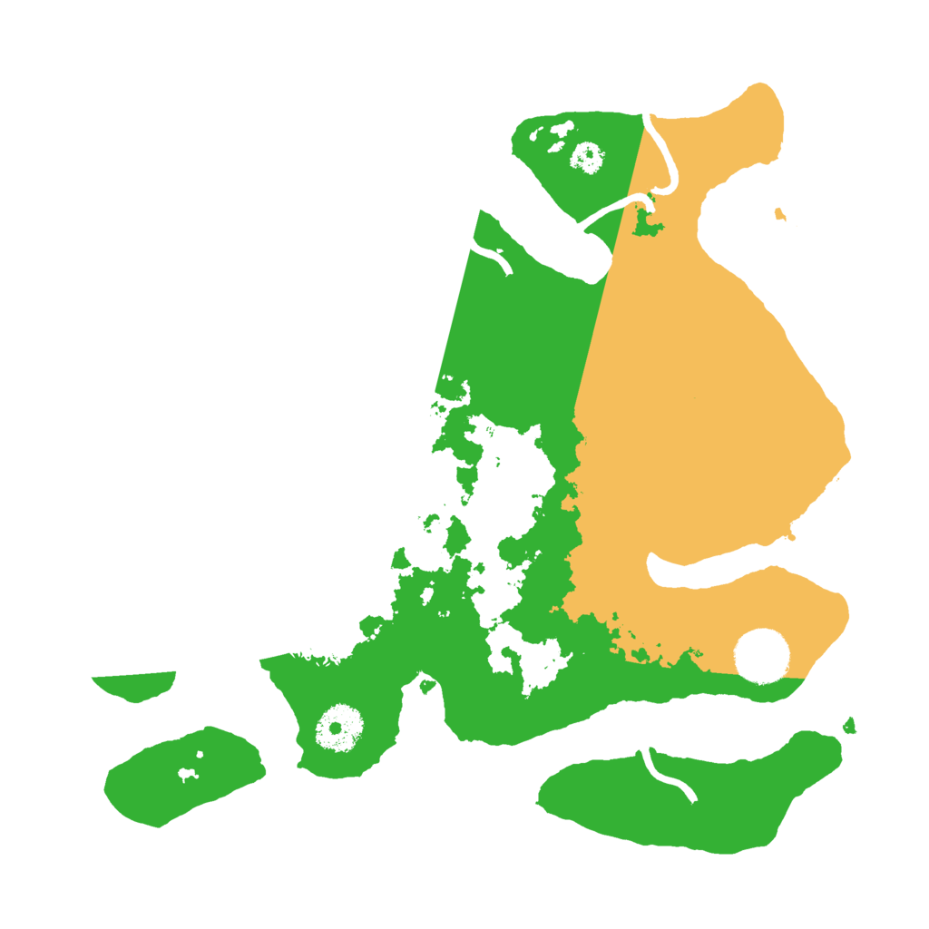 Biome Rust Map: Procedural Map, Size: 3000, Seed: 1063944980